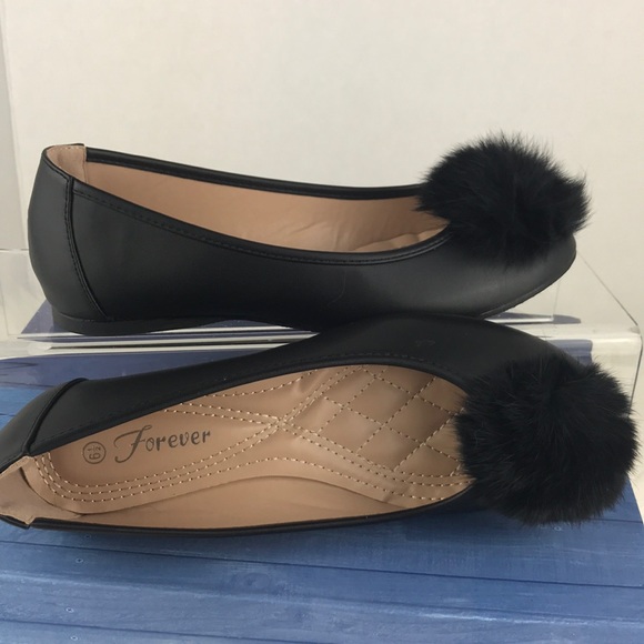 POM POM CLOSED TOE BALLET FLAT - Picture 5 of 6